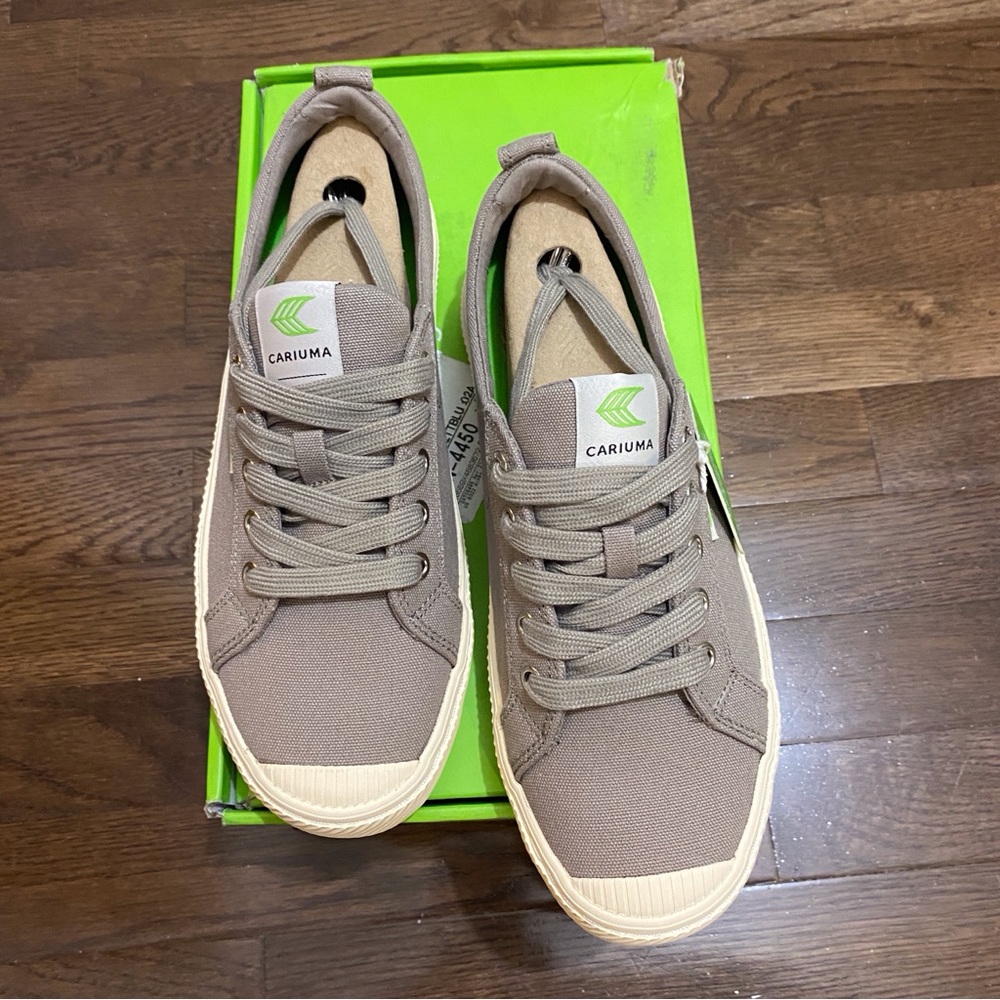 CARIUMA Gray OCA Low Mystic Grey Canvas Sneakers Unisex W8 Pre-Owned Never Worn